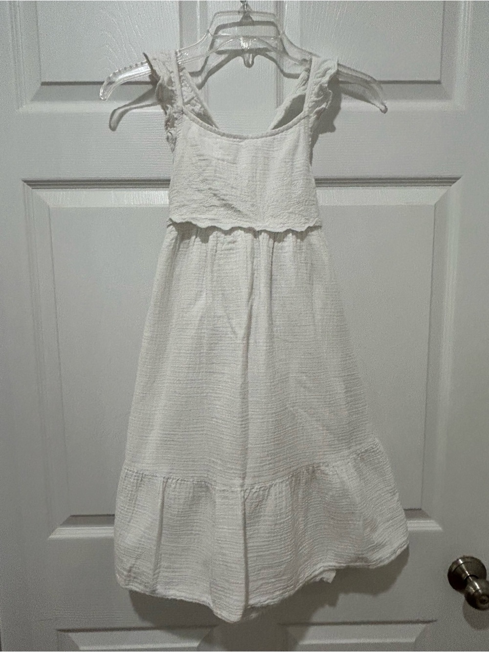 Cat & Jack White Tiered Summer Dress for Girls